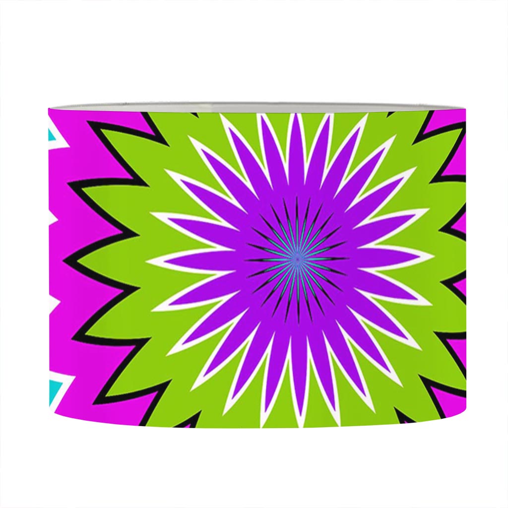 Dizzy Circle Moving Optical Illusion Drum Lamp Shade