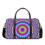 Dizzy Circle Moving Optical Illusion Duffle Bag