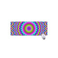 Dizzy Circle Moving Optical Illusion Extended Mouse Pad
