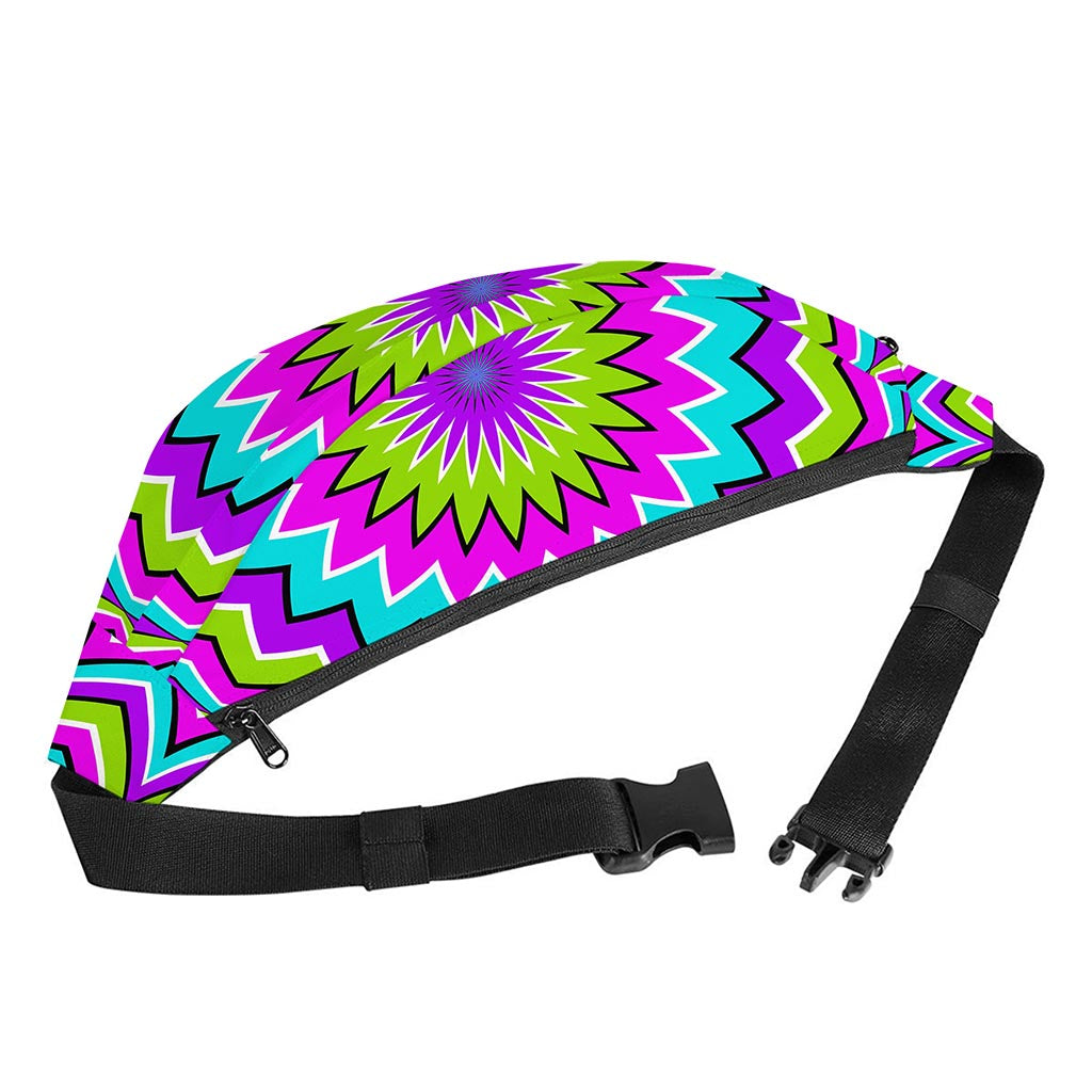 Dizzy Circle Moving Optical Illusion Fanny Pack