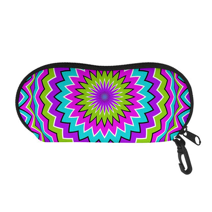 Dizzy Circle Moving Optical Illusion Glasses Case