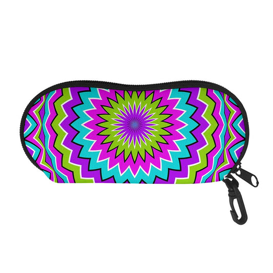 Dizzy Circle Moving Optical Illusion Glasses Case