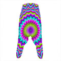 Dizzy Circle Moving Optical Illusion Hammer Pants