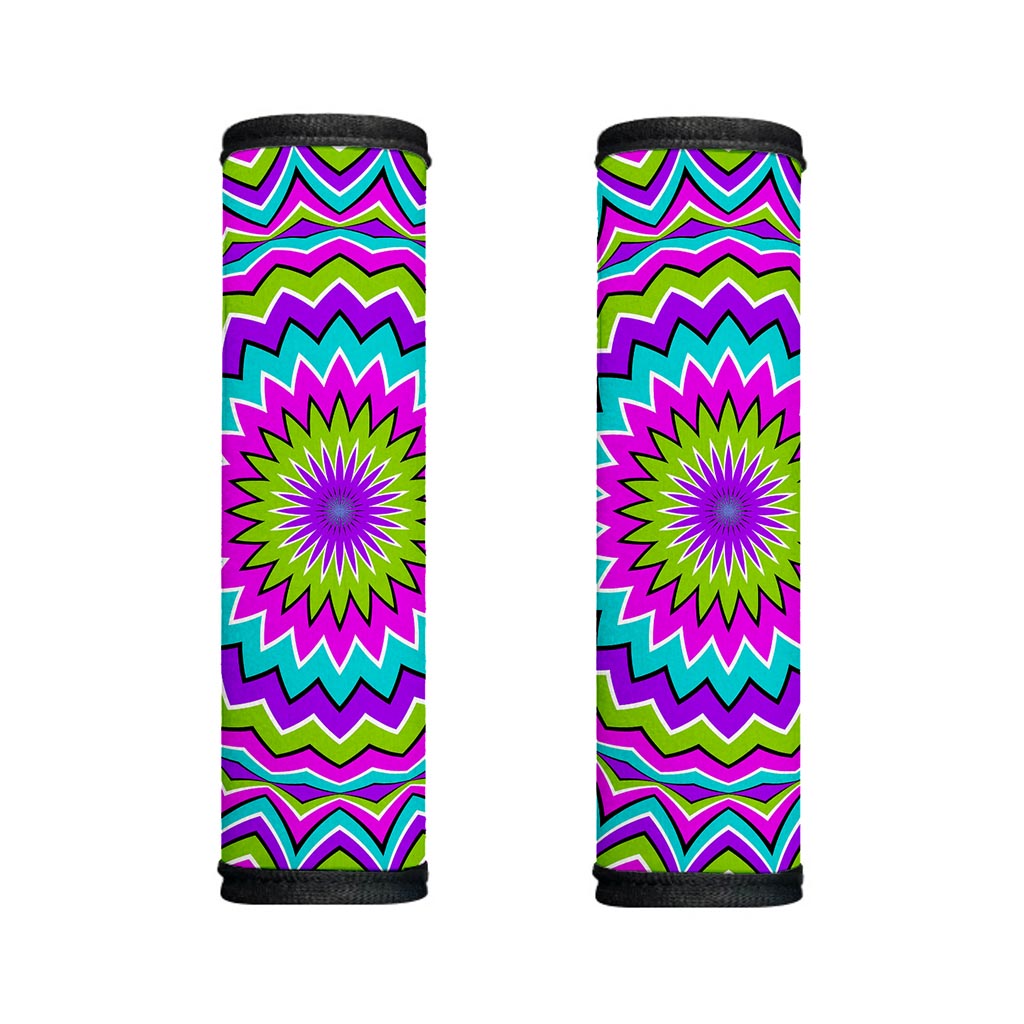 Dizzy Circle Moving Optical Illusion Handle Covers