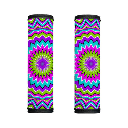 Dizzy Circle Moving Optical Illusion Handle Covers