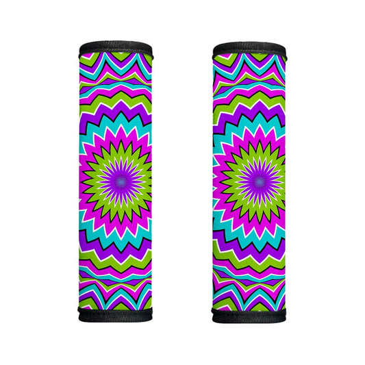 Dizzy Circle Moving Optical Illusion Handle Covers