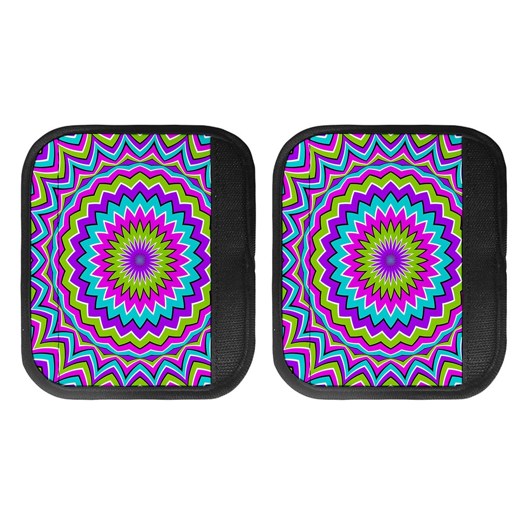 Dizzy Circle Moving Optical Illusion Handle Covers