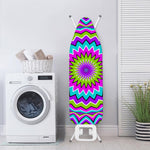 Dizzy Circle Moving Optical Illusion Ironing Board Cover
