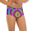 Dizzy Circle Moving Optical Illusion Men's Briefs