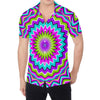 Dizzy Circle Moving Optical Illusion Men's Shirt