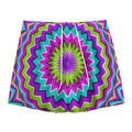 Dizzy Circle Moving Optical Illusion Mesh Shorts