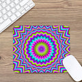 Dizzy Circle Moving Optical Illusion Mouse Pad