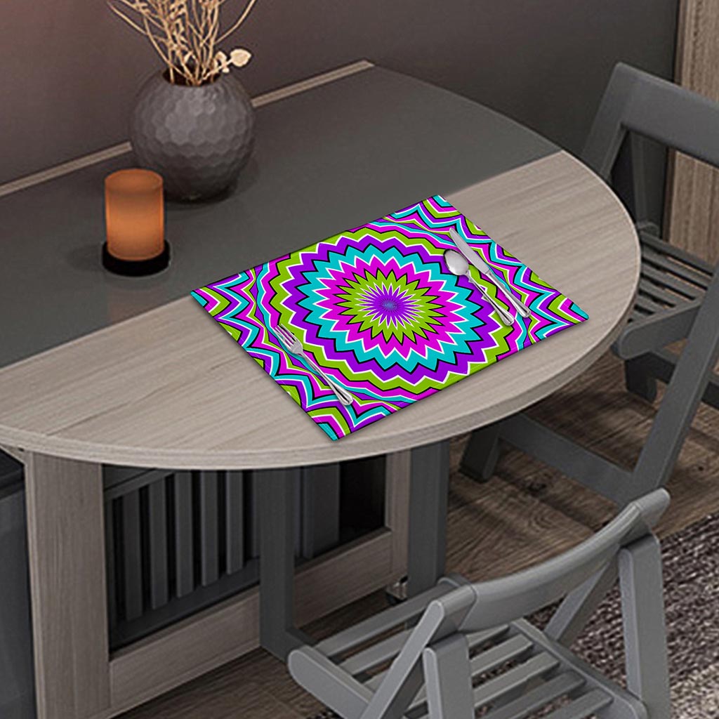 Dizzy Circle Moving Optical Illusion Placemat