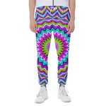 Dizzy Circle Moving Optical Illusion Scuba Joggers