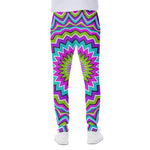 Dizzy Circle Moving Optical Illusion Scuba Joggers