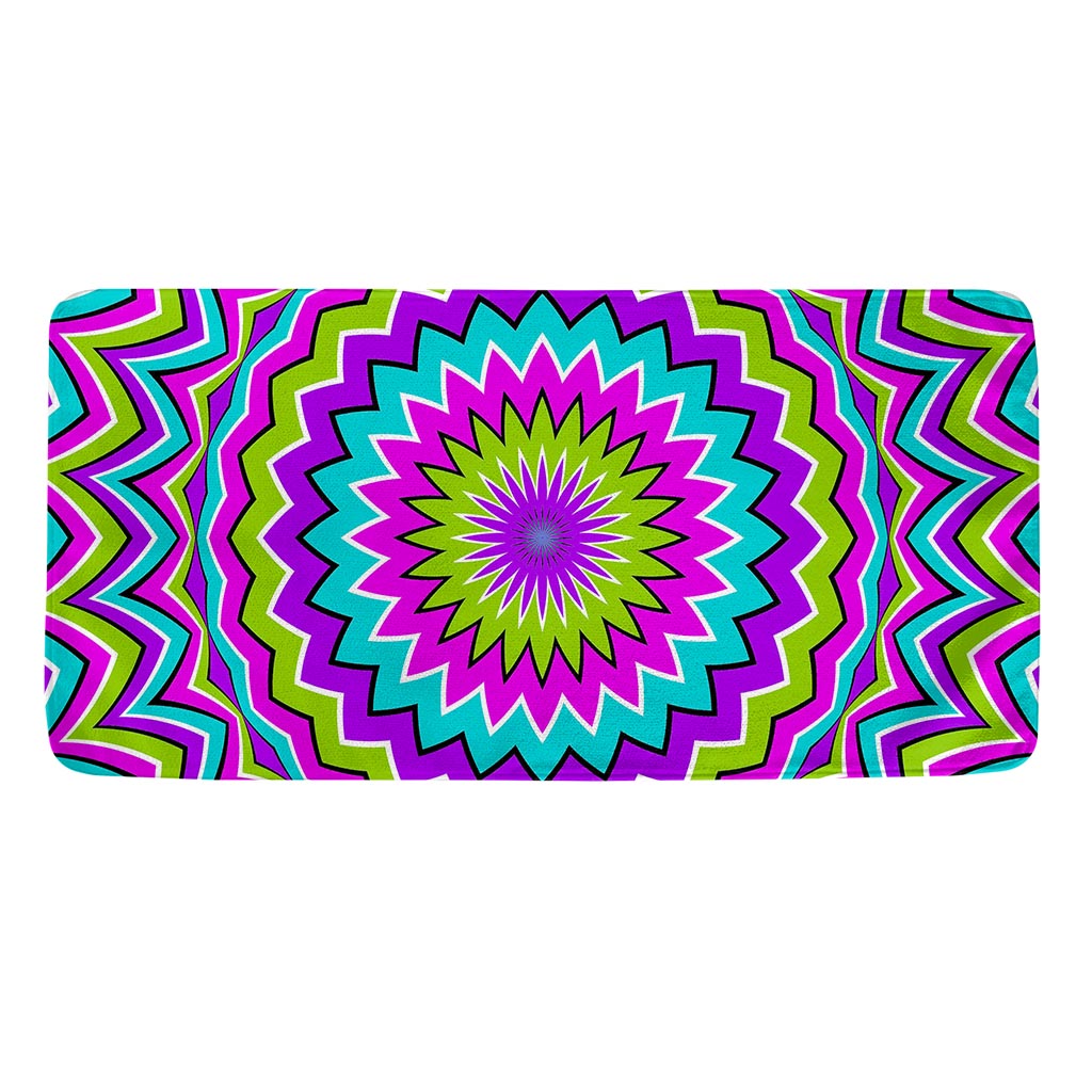 Dizzy Circle Moving Optical Illusion Towel