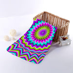 Dizzy Circle Moving Optical Illusion Towel