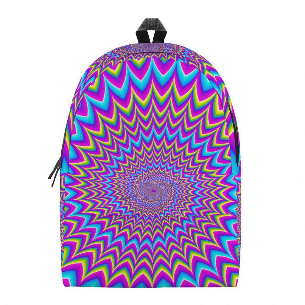 Dizzy Spiral Moving Optical Illusion Backpack