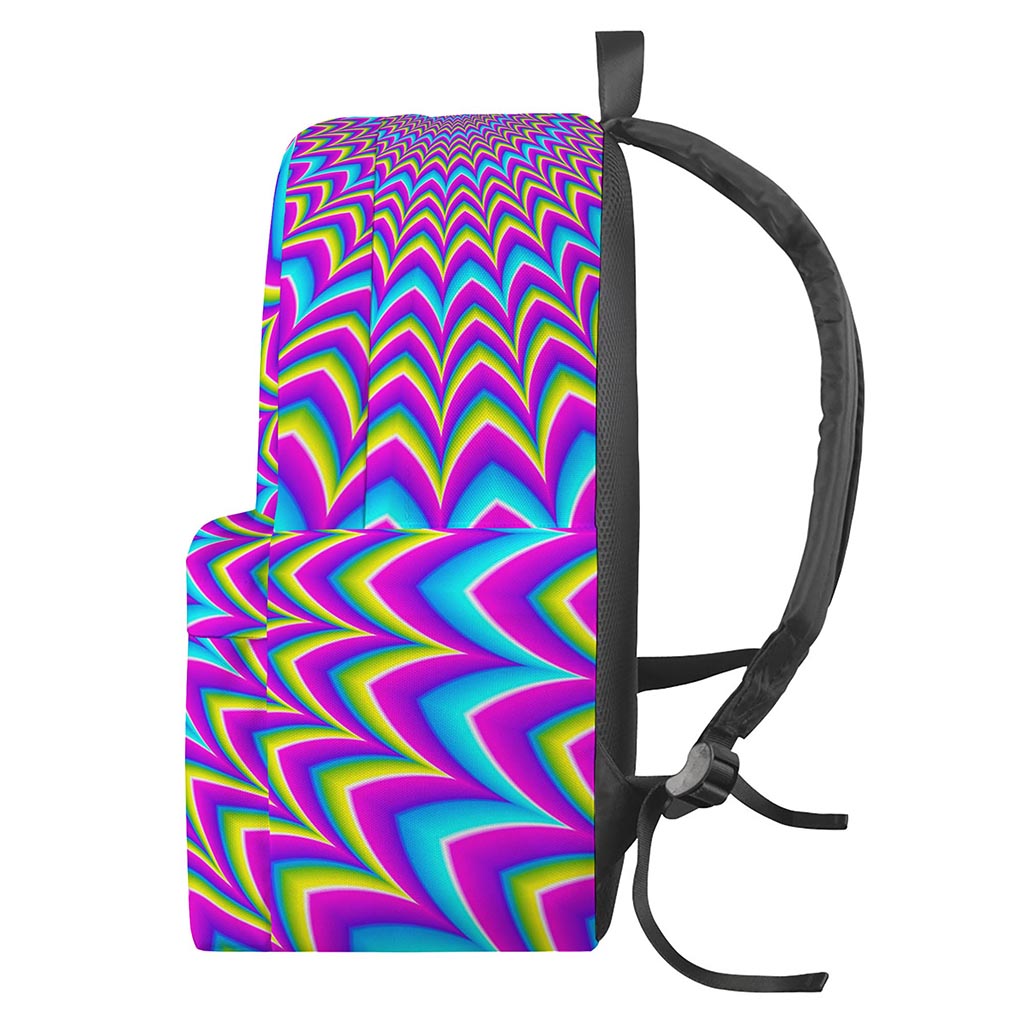 Dizzy Spiral Moving Optical Illusion Backpack