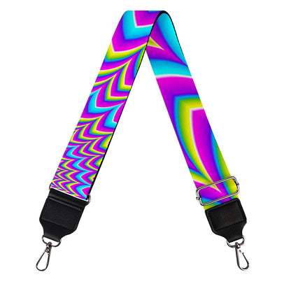 Dizzy Spiral Moving Optical Illusion Bag Strap