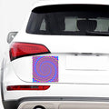 Dizzy Spiral Moving Optical Illusion Car Sticker