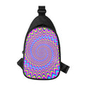 Dizzy Spiral Moving Optical Illusion Sling Bag