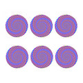 Dizzy Spiral Moving Optical Illusion Coaster Set