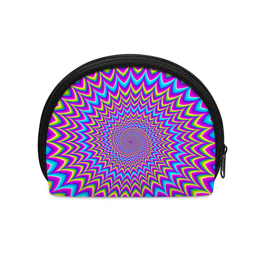 Dizzy Spiral Moving Optical Illusion Coin Purse