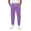Dizzy Spiral Moving Optical Illusion Cotton Sweatpants