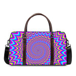 Dizzy Spiral Moving Optical Illusion Duffle Bag
