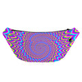 Dizzy Spiral Moving Optical Illusion Fanny Pack