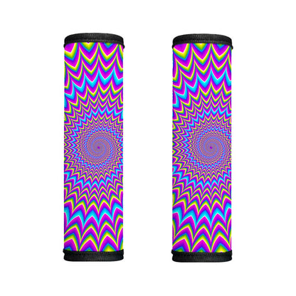 Dizzy Spiral Moving Optical Illusion Handle Covers