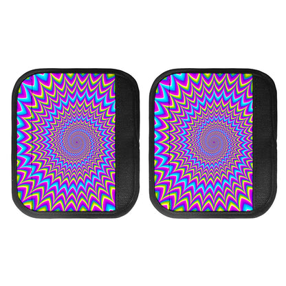 Dizzy Spiral Moving Optical Illusion Handle Covers