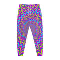 Dizzy Spiral Moving Optical Illusion Jogger Pants