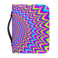 Dizzy Spiral Moving Optical Illusion Leather Bible Cover