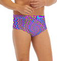 Dizzy Spiral Moving Optical Illusion Men's Briefs