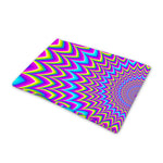 Dizzy Spiral Moving Optical Illusion Pet Cooling Mat Cover