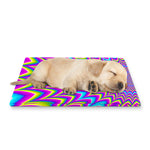 Dizzy Spiral Moving Optical Illusion Pet Cooling Mat Cover
