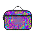 Dizzy Spiral Moving Optical Illusion Portable Lunch Bag