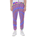 Dizzy Spiral Moving Optical Illusion Joggers