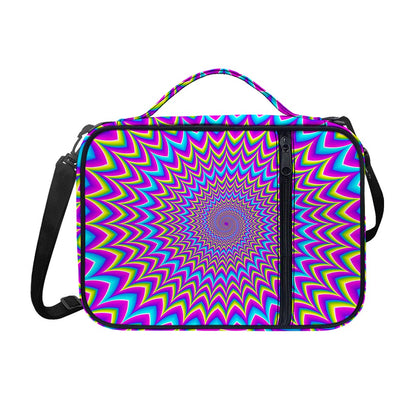 Dizzy Spiral Moving Optical Illusion Shoulder Strap Bible Bag