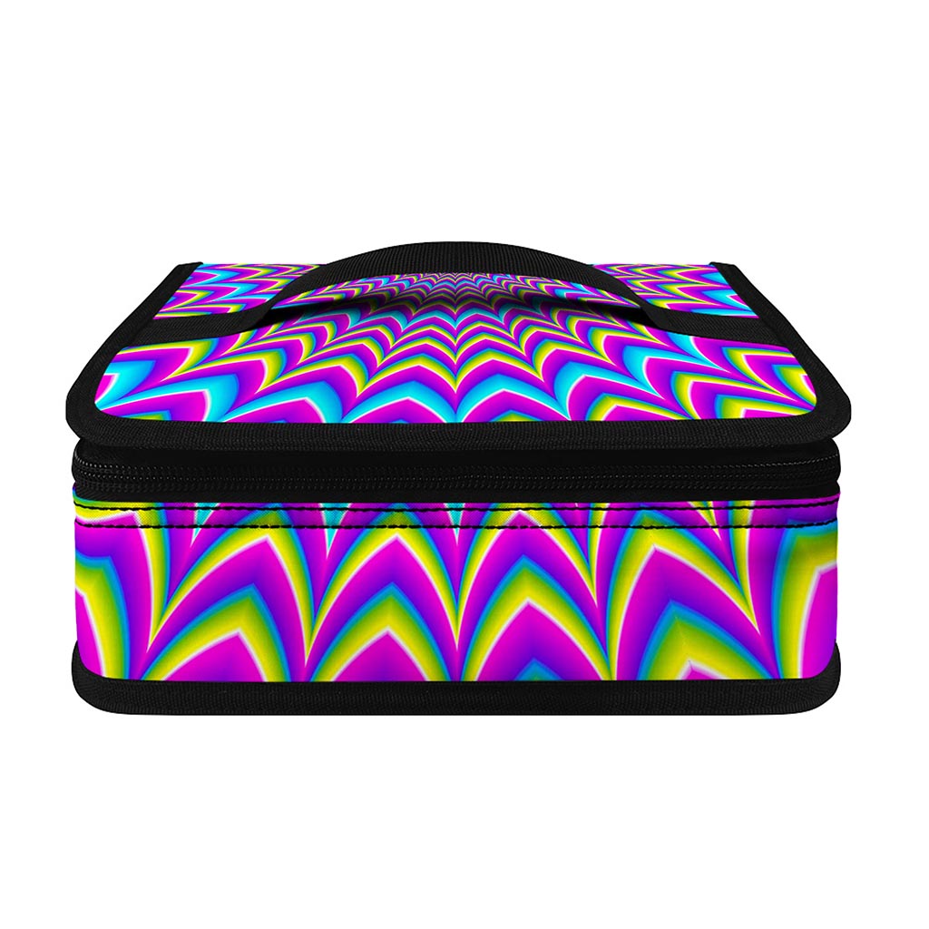 Dizzy Spiral Moving Optical Illusion Small Lunch Bag