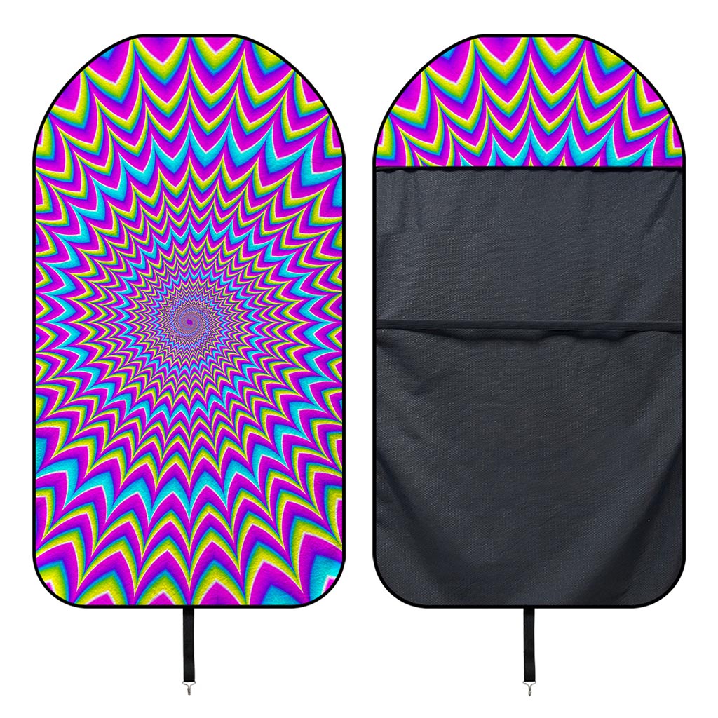 Dizzy Spiral Moving Optical Illusion Waterproof Car Seat Cover