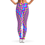 Dizzy Spiral Moving Optical Illusion Women's Leggings