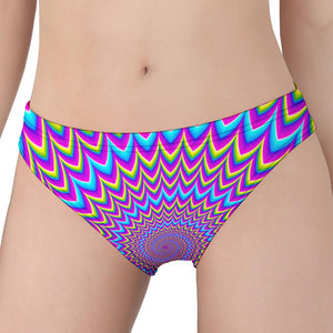 Dizzy Spiral Moving Optical Illusion Women's Panties