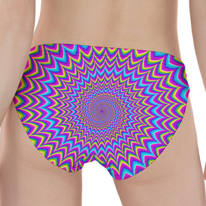 Dizzy Spiral Moving Optical Illusion Women's Panties