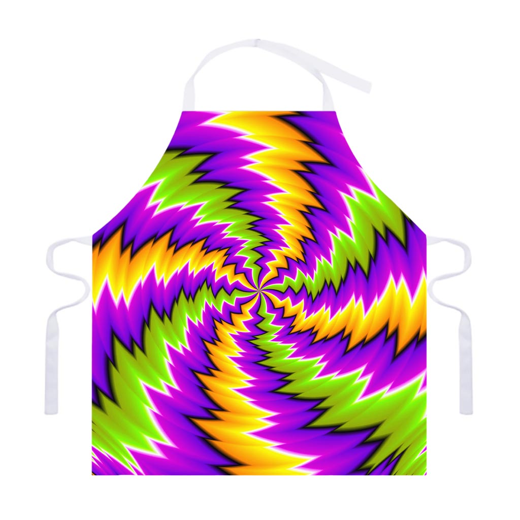 Dizzy Vortex Moving Optical Illusion Adjustable Apron