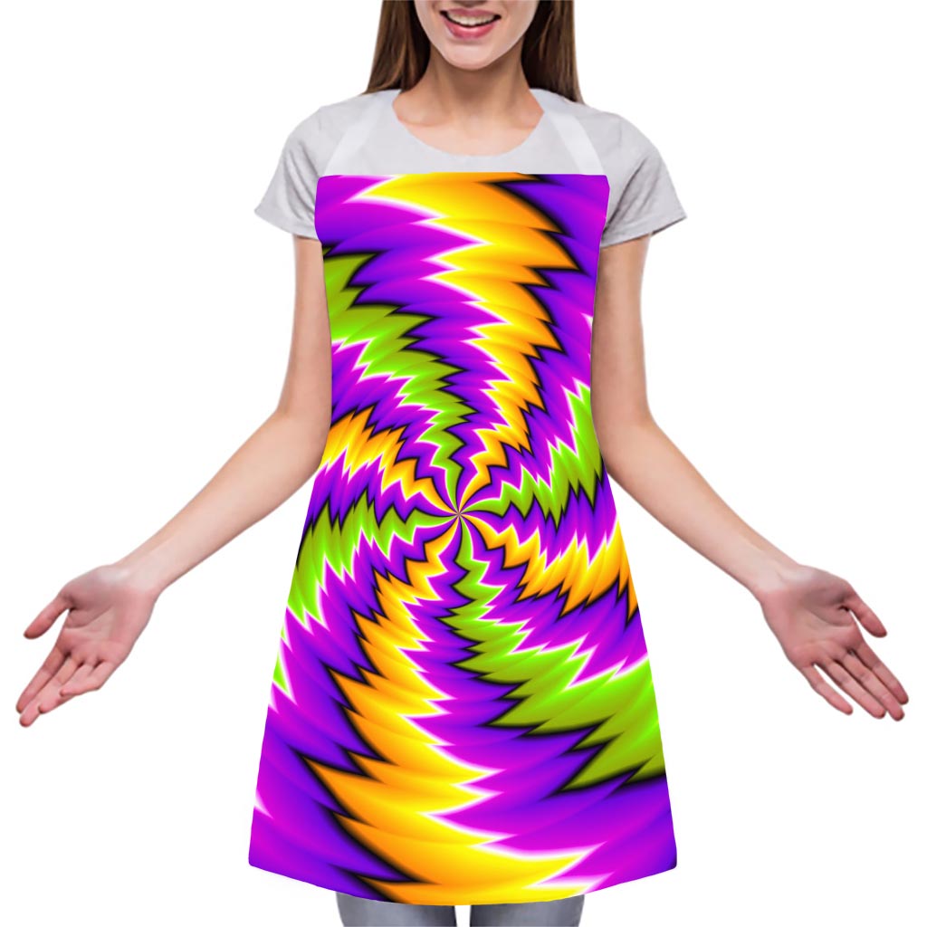 Dizzy Vortex Moving Optical Illusion Adjustable Apron