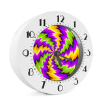 Dizzy Vortex Moving Optical Illusion Alarm Clock