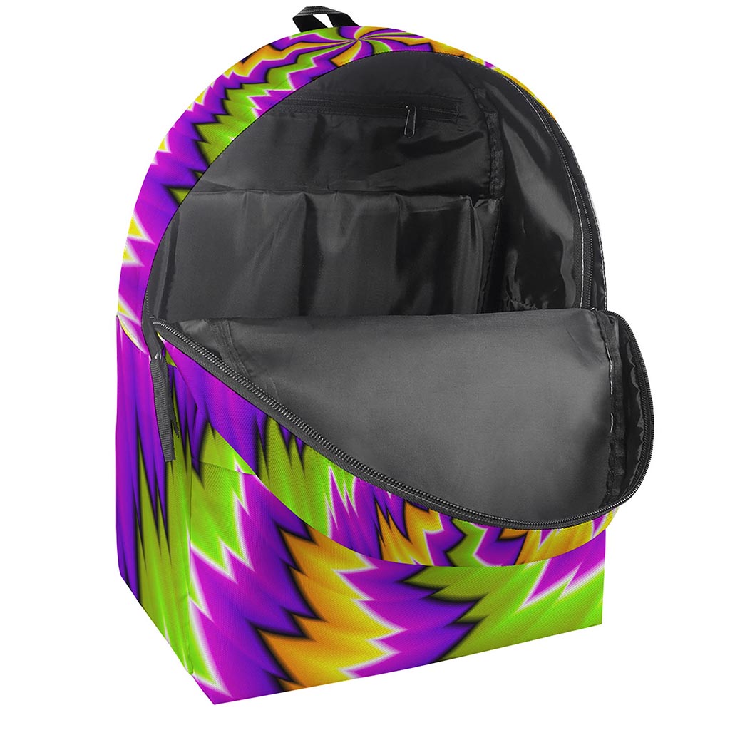 Dizzy Vortex Moving Optical Illusion Backpack